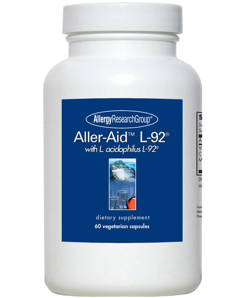 Aller-Aid L-92 with L acidophilus L-92 60 veggie capsules